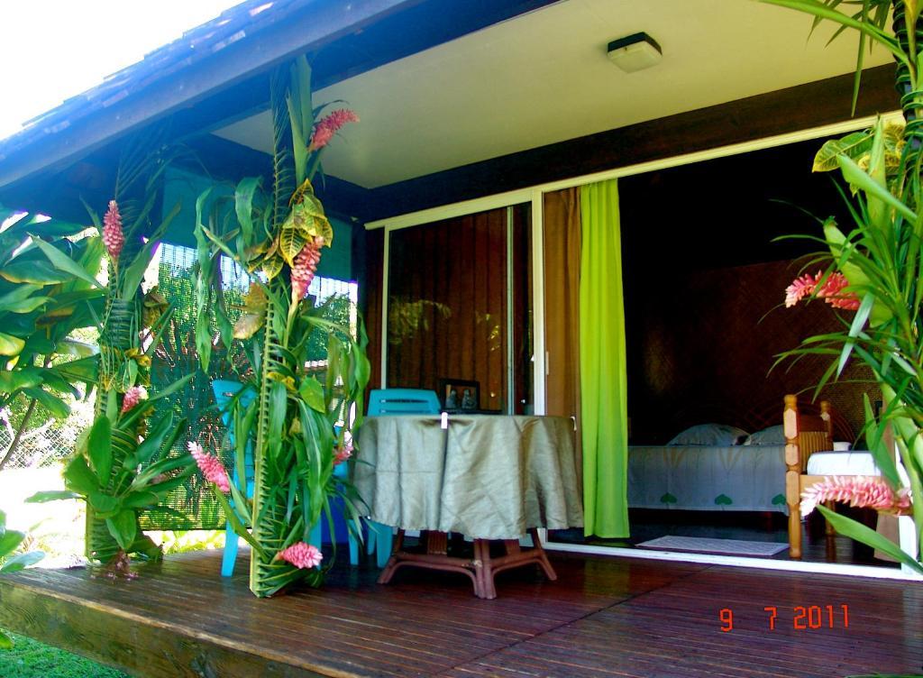 Tauhanihani Village Lodge La Vague Bleue Teahupoo Szoba fotó